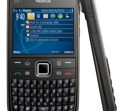 Смартфон Nokia E73 Mode будет выпускаться американским оператором T-Mobile