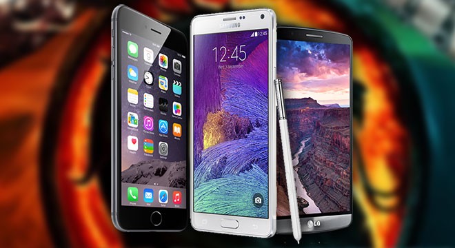 Сравнение скорости отклика Samsung Galaxy Note 4 и iPhone 6 Plus
