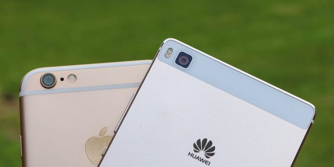 На рынке смартфонов будет битва между Huawei и Apple