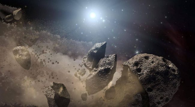 Хаббл помог обнаружить «убийство» мега-кометы «белым карликом»