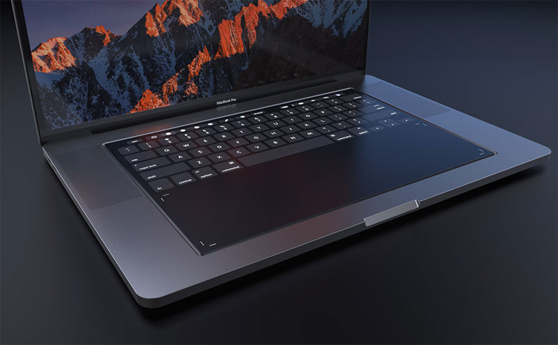Тачпад вместо клавиатуры: MacBook Pro следующего поколения