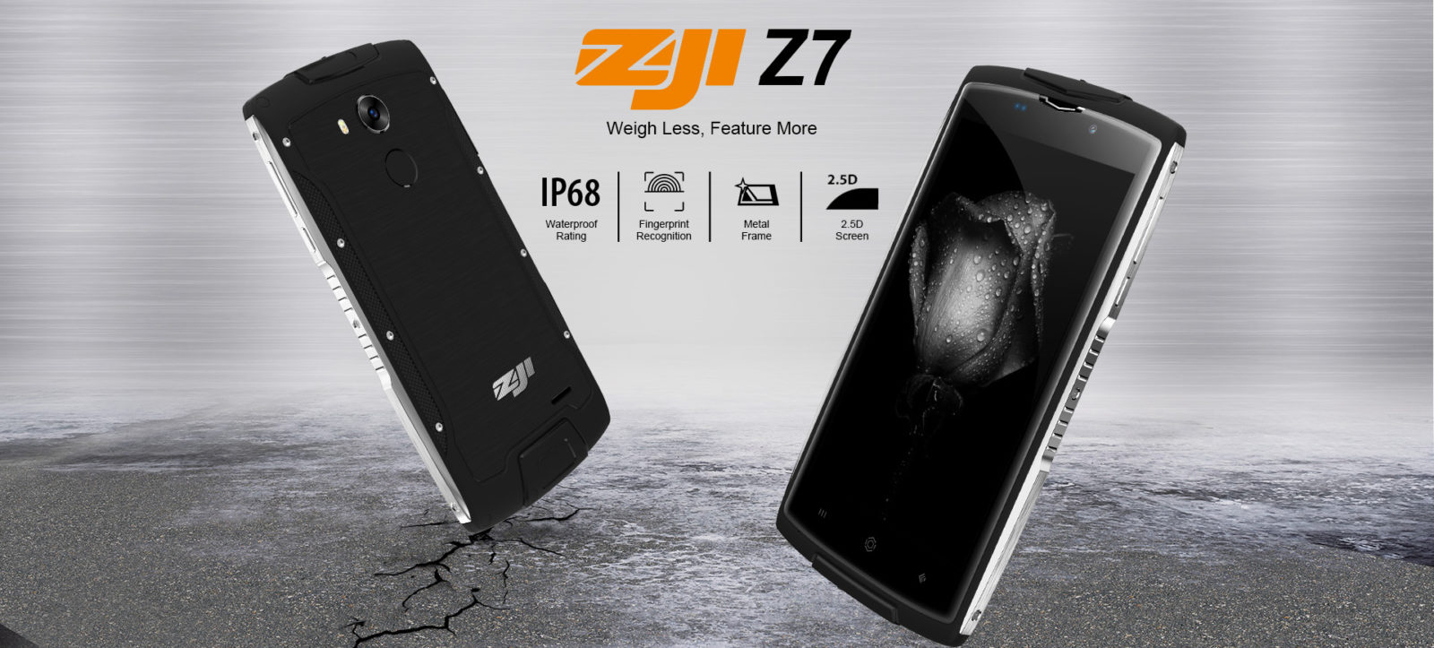 ZOJI Z7 — стильный прочный смартфон