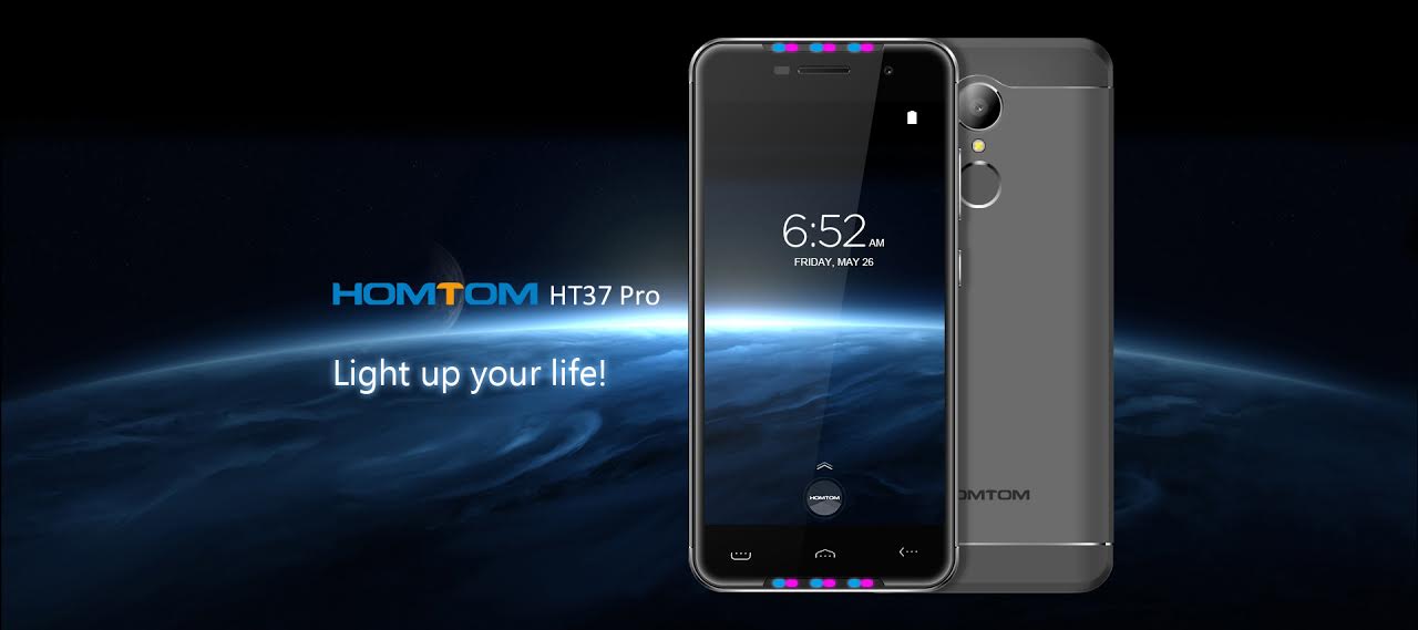 HOMTOM выпускает новую профессиональную модель HT37 Pro