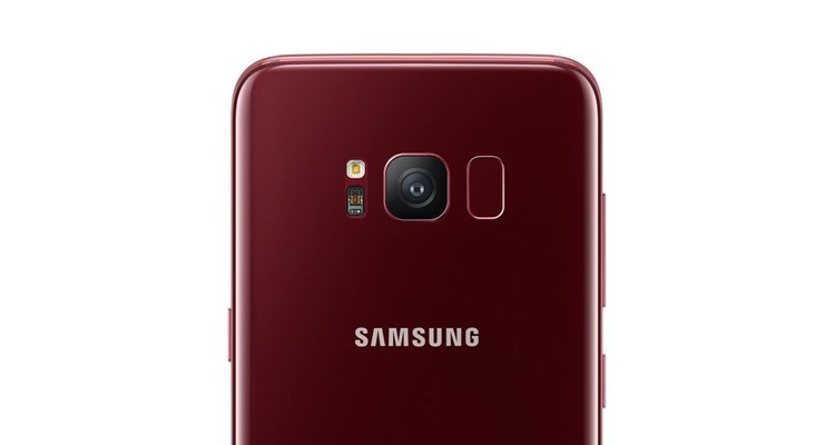 Samsung начала продажи Galaxy S8 в цвете Burgundy Red