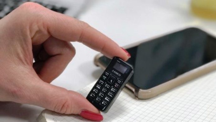 Zanco tiny t1 — самый маленький работоспособный мобильный телефон