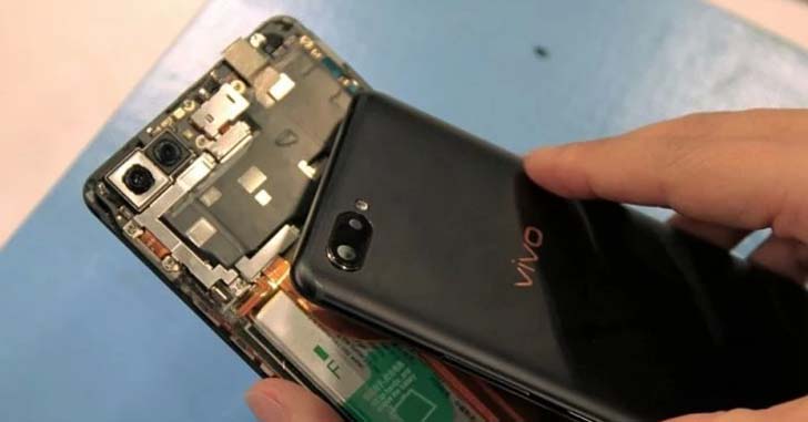 Уже разобрали новый смартфон Vivo X20 Plus UD