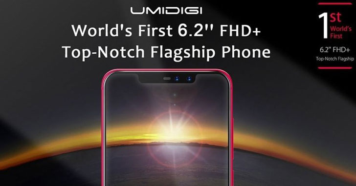 Umidigi Z2 — очередной «китаец» в стиле iPhone X