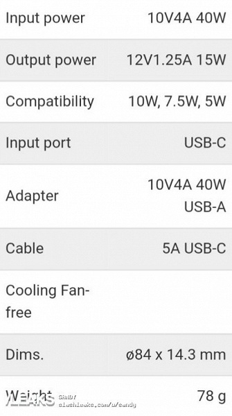 Беспроводная зарядка Huawei CP60 на официальных изображениях