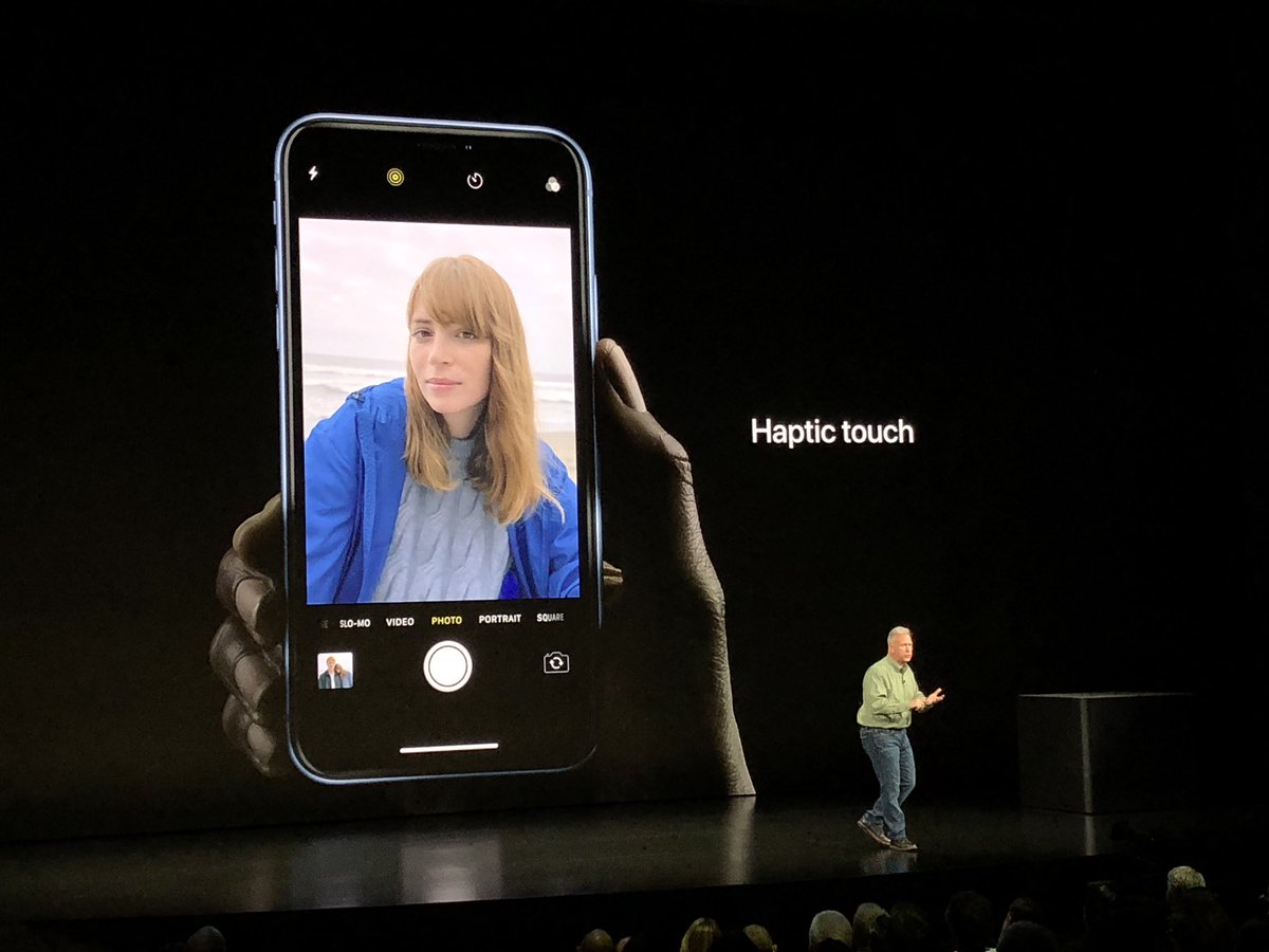 Apple улучшит функцию Haptic Touch в iPhone XR