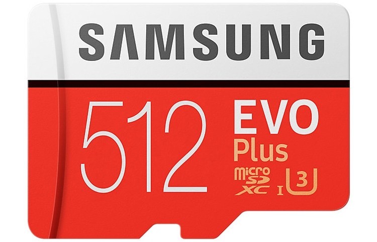 Карта памяти Samsung microSD вместимостью 512 Гбайт оценена почти в 300 евро