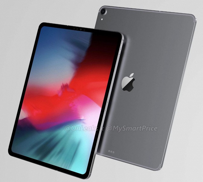 В Сети раскрыли дизайн iPad Pro 2018 года