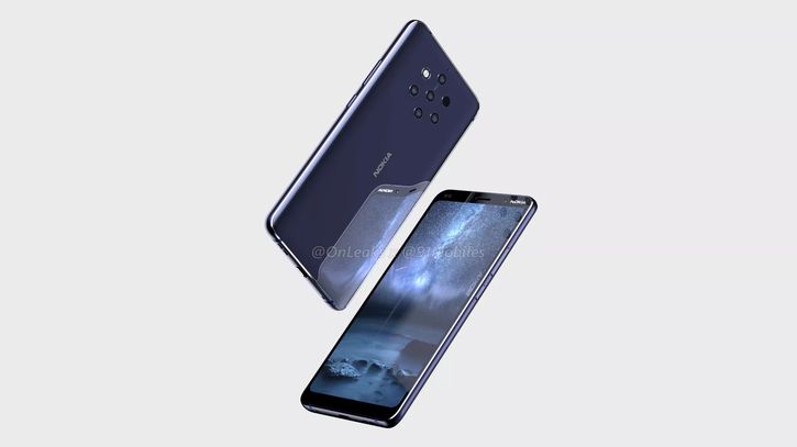 Флагман Nokia 9 с пятью камерами на 3D-рендерах и видео