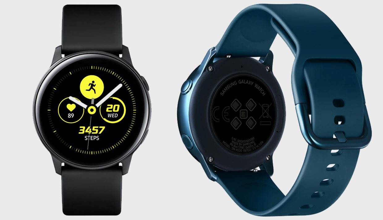 Samsung представила новые часы — Galaxy Watch Active