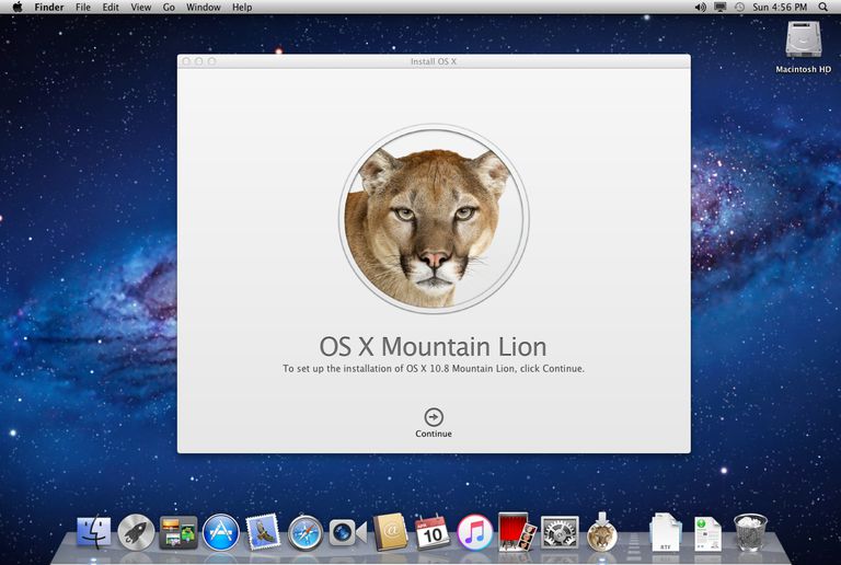 Mac OS X 10.8 Mountain Lion mac
