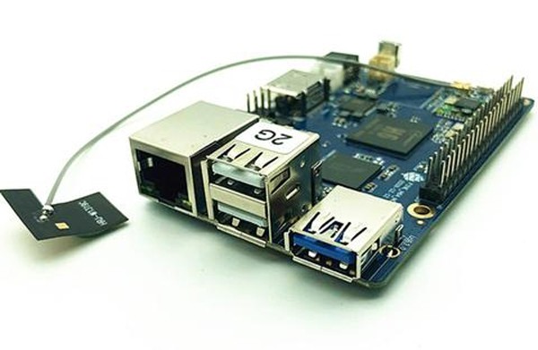 Одноплатный компьютер Pine H64 Model B выполнен в формате Raspberry Pi