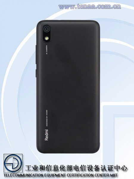 Смартфон Redmi 7A засветился на сайте TENAA