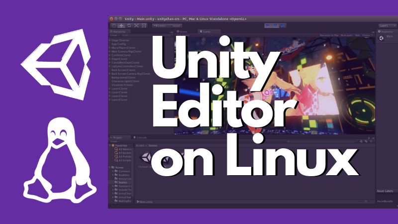 Unity Editor теперь доступен и на Linux