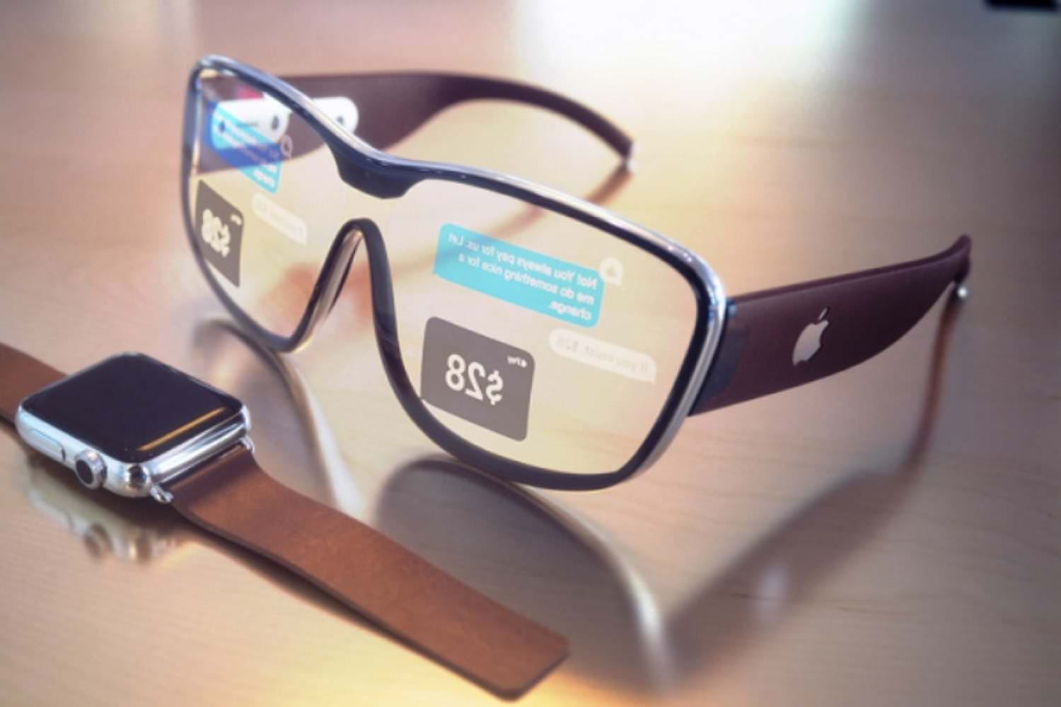 Умные очки с проекцией изображения