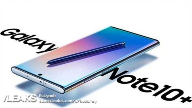 Известна точная дата выхода Samsung Note 10+
