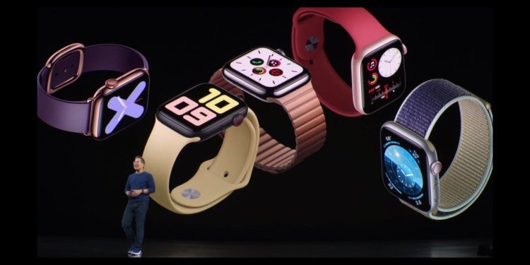 Apple представила Apple Watch Series 5 с дисплеем, который не гаснет