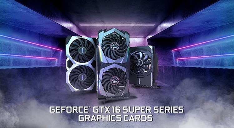В семейство видеокарт MSI GeForce GTX 16 Super вошли двенадцать моделей