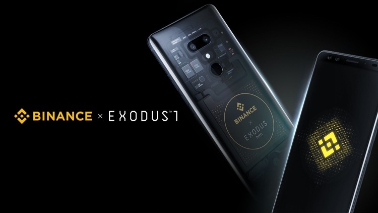 Смартфон HTC Exodus 1 Binance Edition оценили в $599