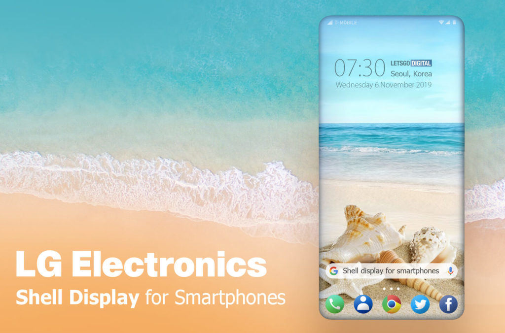 Смартфоны LG получат экран Shell Display