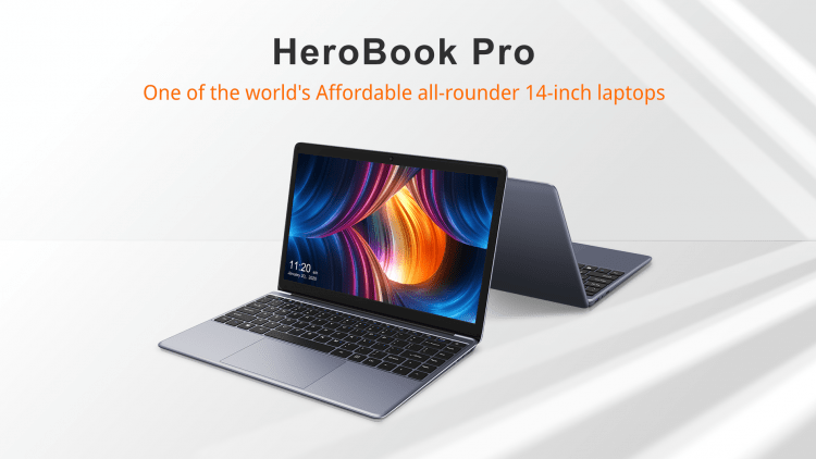 Компания CHUWI выпустила ноутбук HeroBook Pro