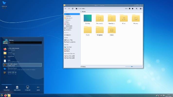 Представлена возможность перехода с Windows 7 на KDE Plasma