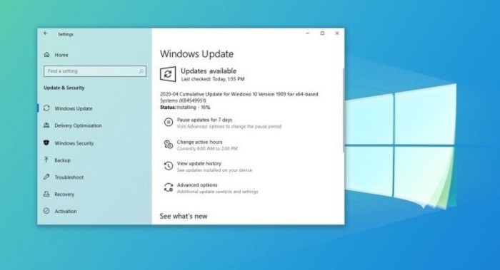 Microsoft помітила скарги користувачів на оновлення KB4549951