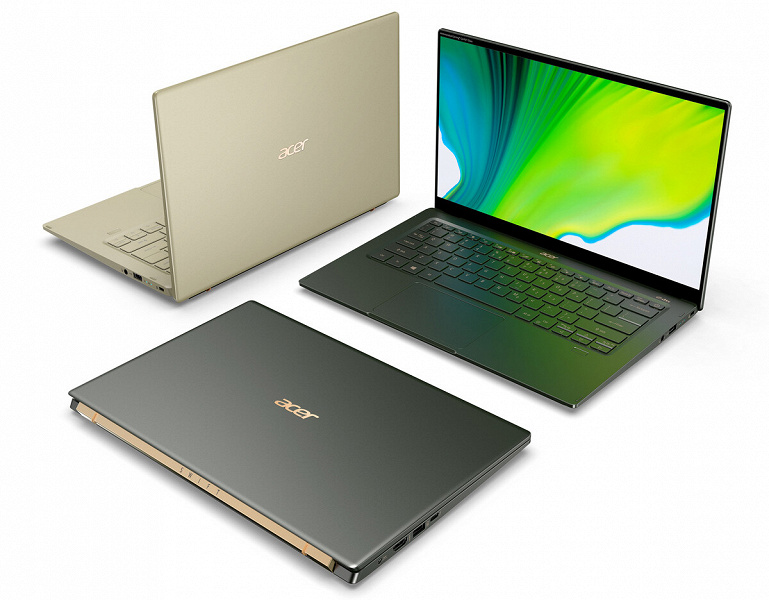 Acer Swift 5 SF514-55 — перший ноутбук на платформі Intel Tiger Lake