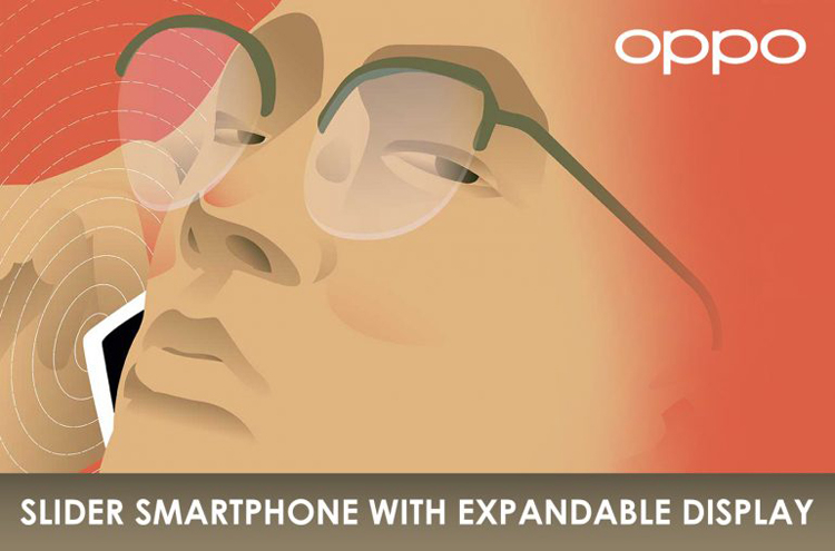 OPPO розробляє смартфон-слайдер з гнучким дисплеєм