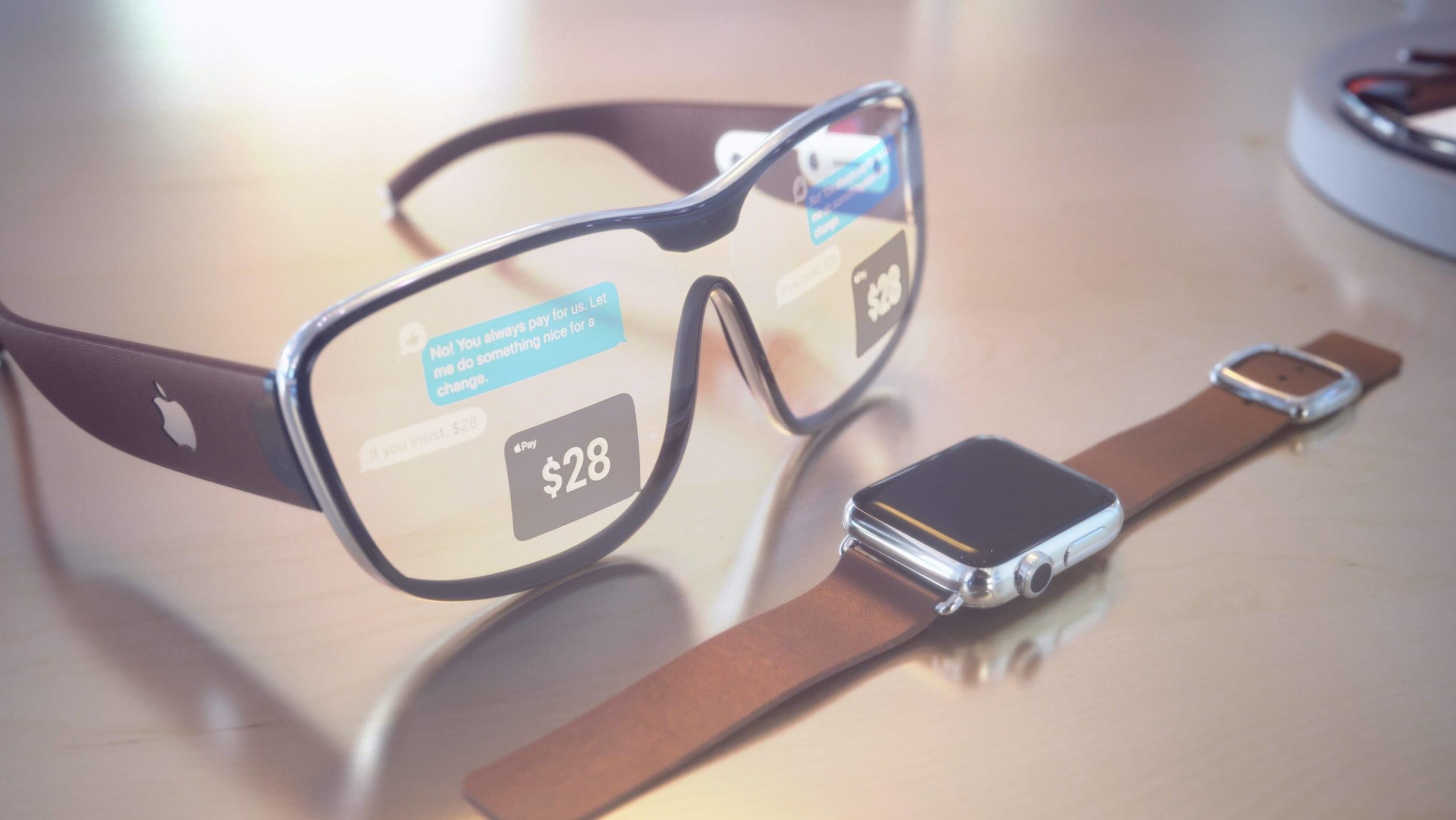 Унікальні лінзи окулярів Apple Glass можуть адаптуватися до освітлення
