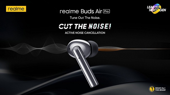 Представлені TWS-навушники Realme Buds Air Pro