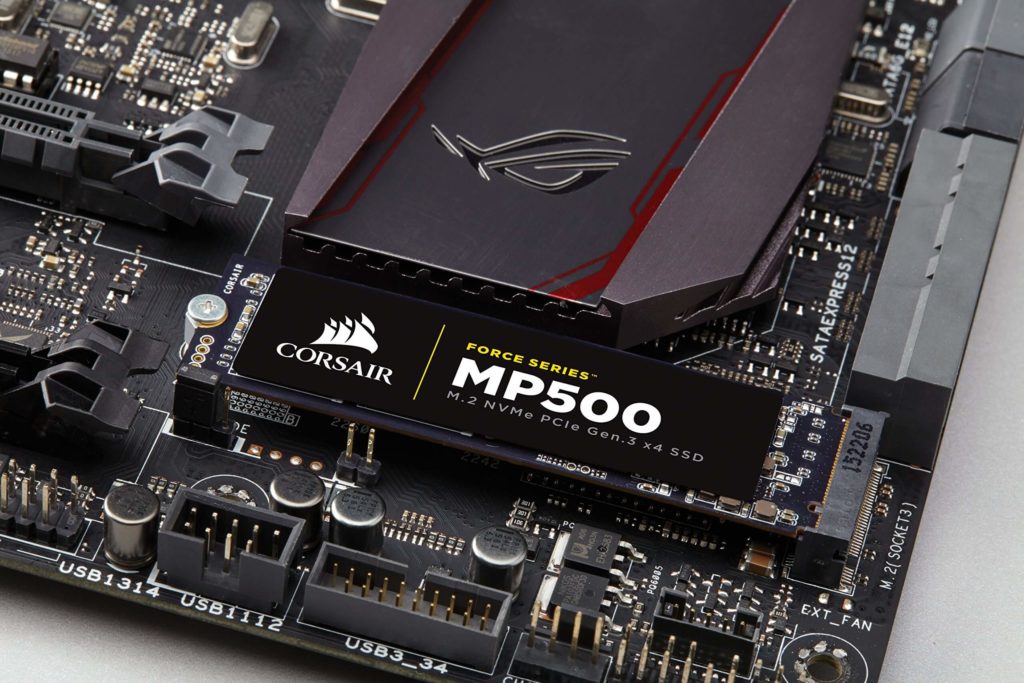 Corsair представила твердотільні накопичувачі MP400 формату M.2 NVMe об’ємом до 8 Тбайт