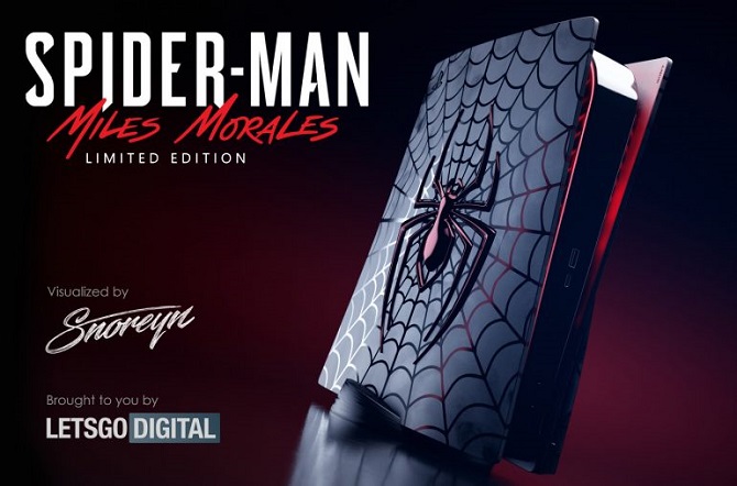 Якісні зображення і відео PlayStation 5 Spider-Man Miles Morales Limited Edition