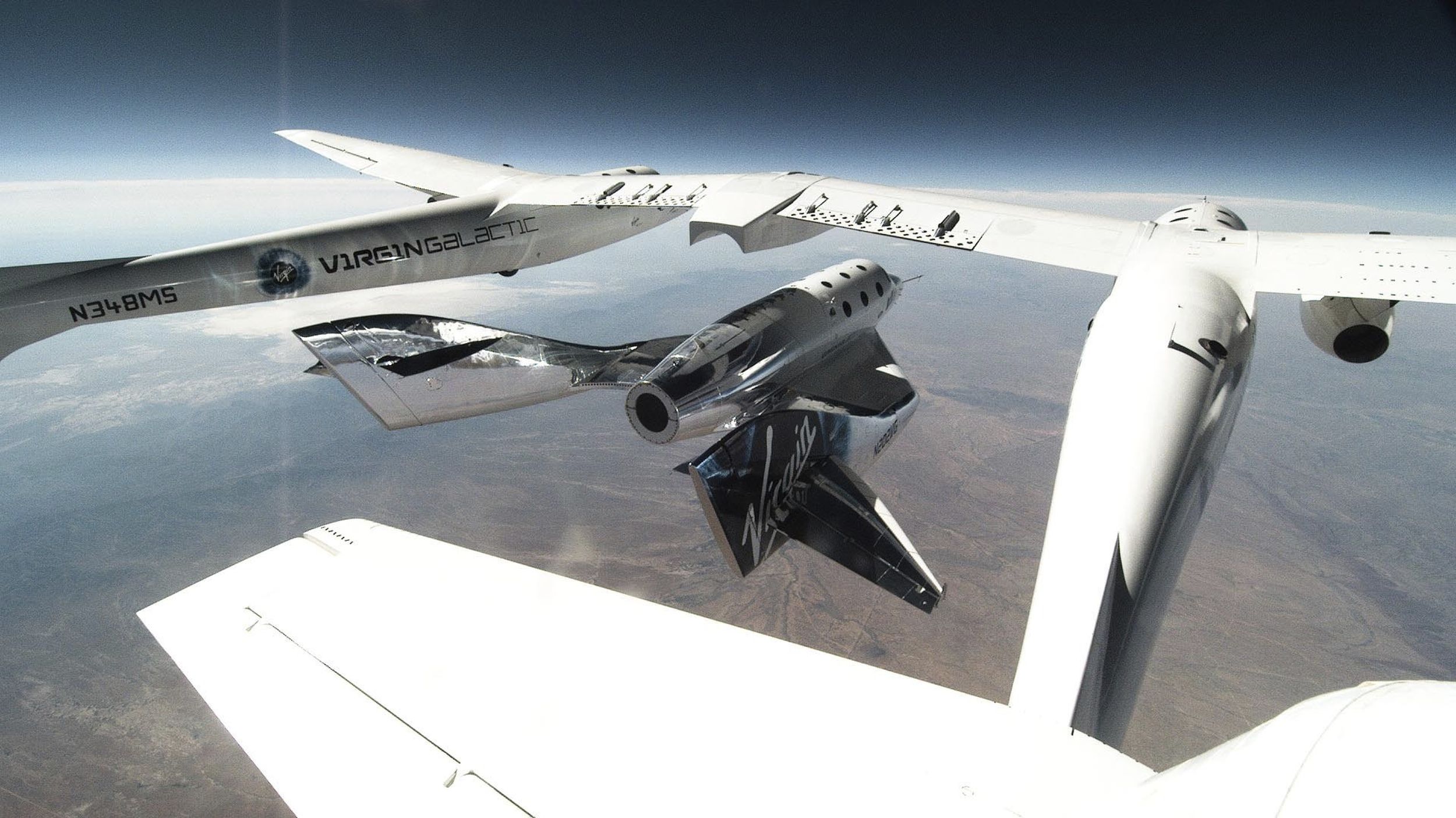 Virgin Galactic запланувала політ космоплана VSS Unity з працюючим двигуном