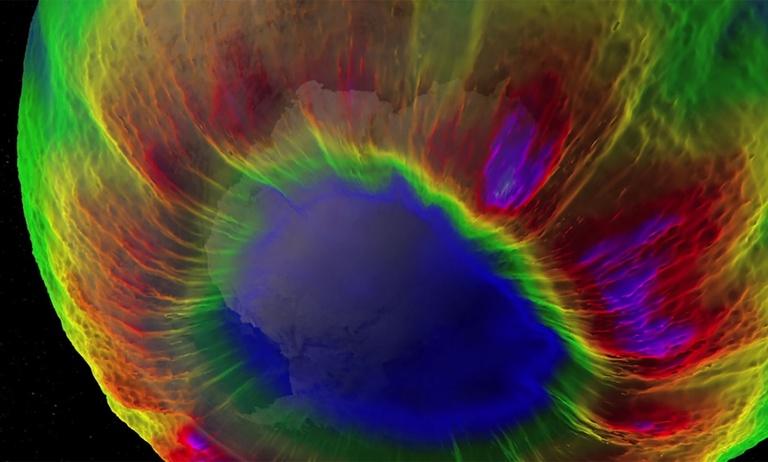 Над Антарктикою закрилася величезна озонова діра