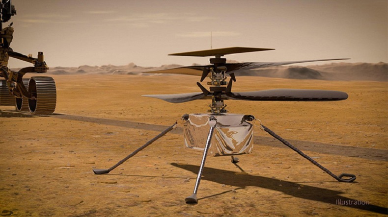 Марсіанський дрон Ingenuity повідомив на Землю, що у нього все добре