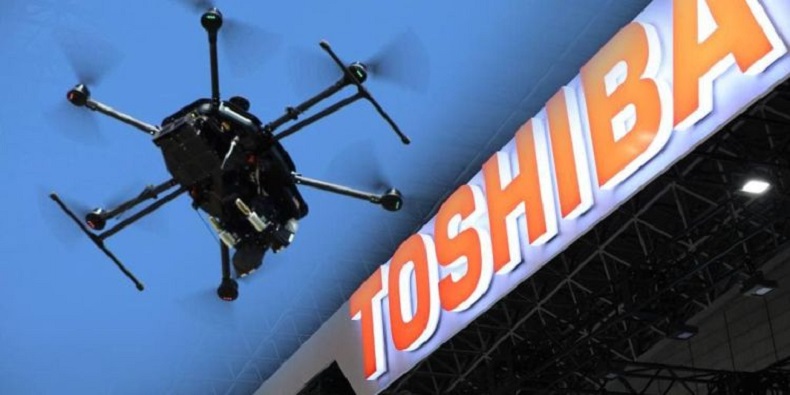 Toshiba буде розвивати системи перехоплення безпілотників