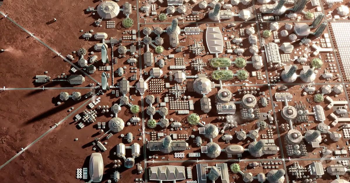 Ілон Маск запропонував побудувати місто на Марсі