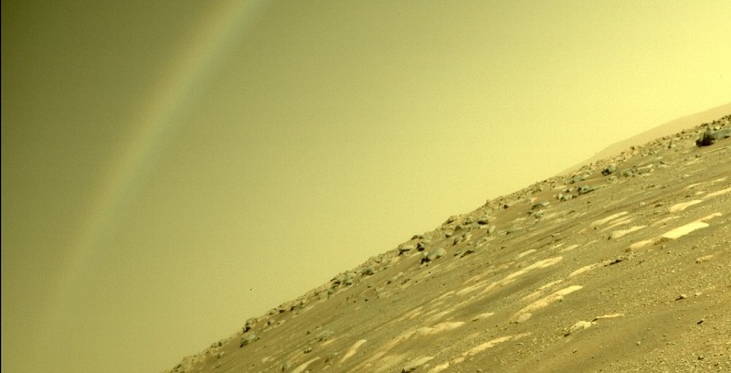NASA розкрило таємницю «веселки» на Марсі