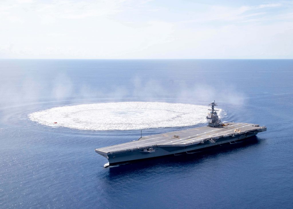 США завершили «вибухові» випробування найдорожчого корабля в світі