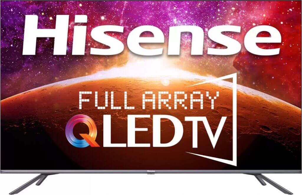 Hisense представила 55-дюймовий 4K QLED-телевізор