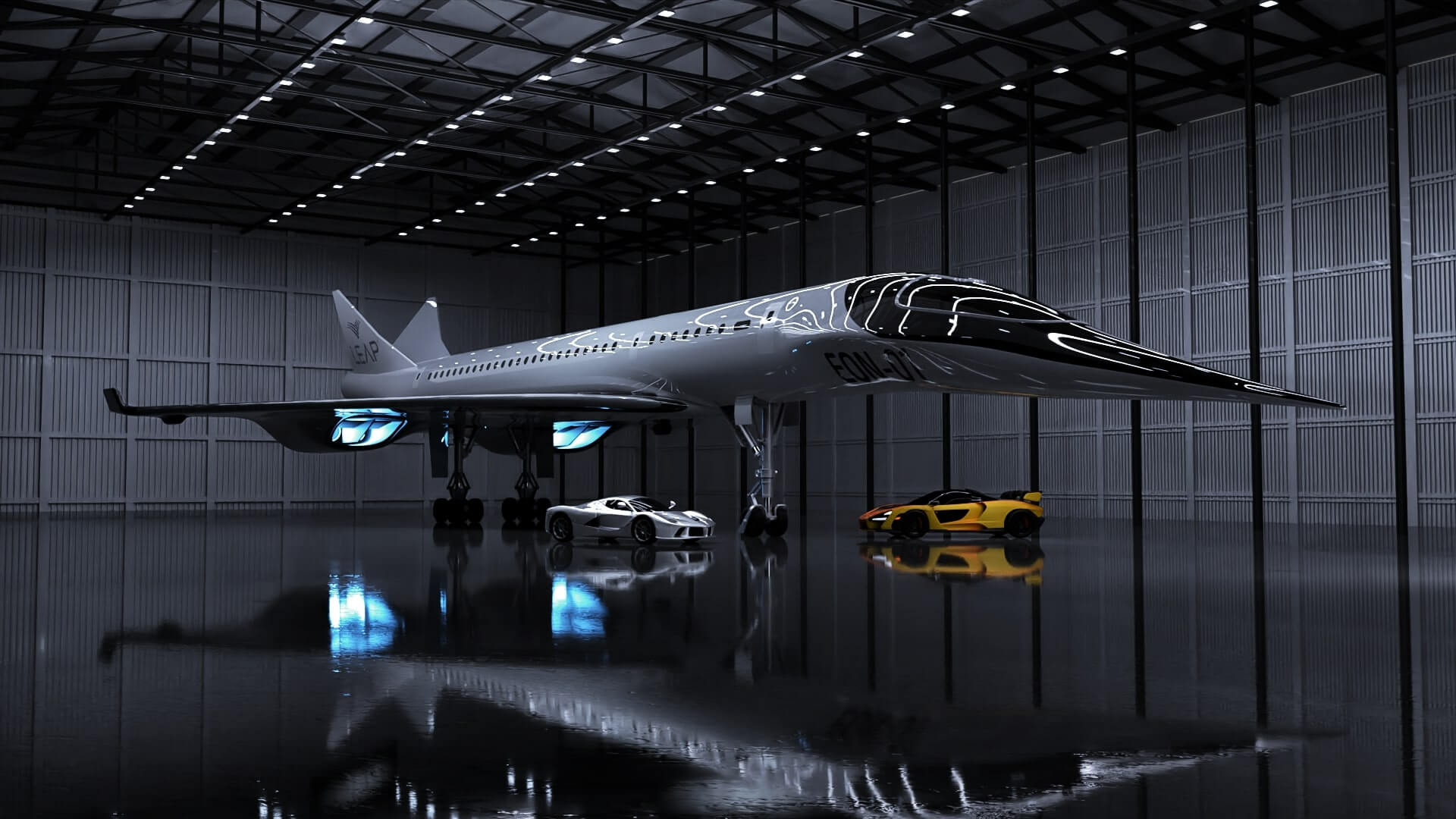 Leap Aerospace створює надзвуковий безшумний авіалайнер EON-01 з нульовим рівнем викидів