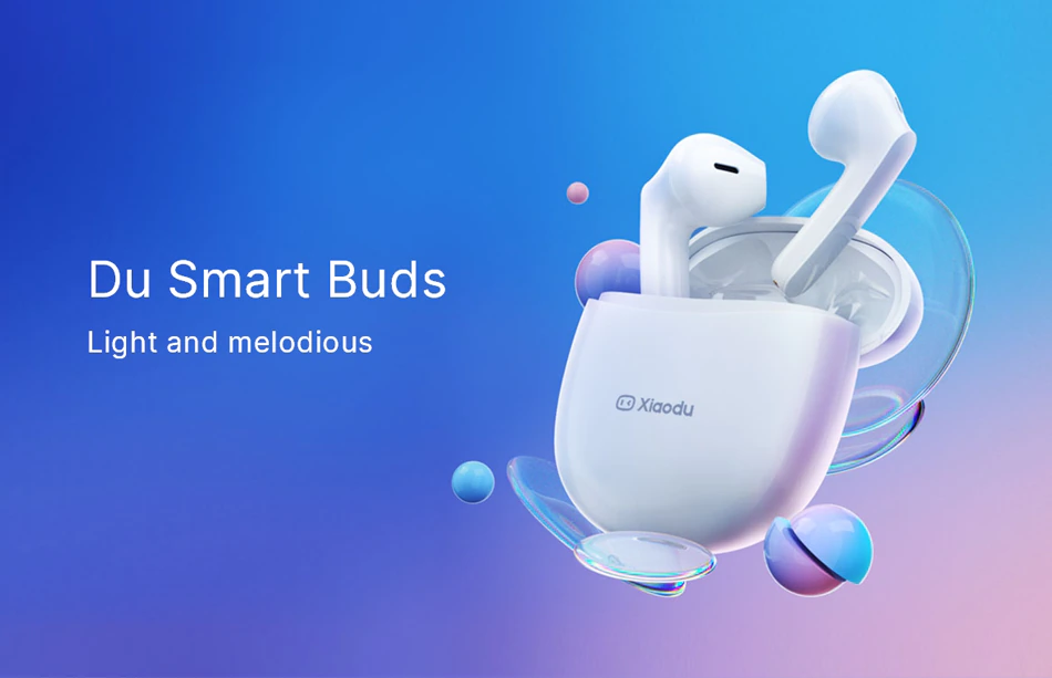 Xiaodu DU Smart Buds: бюджетні навушники з функцією перетворення голосу в текст