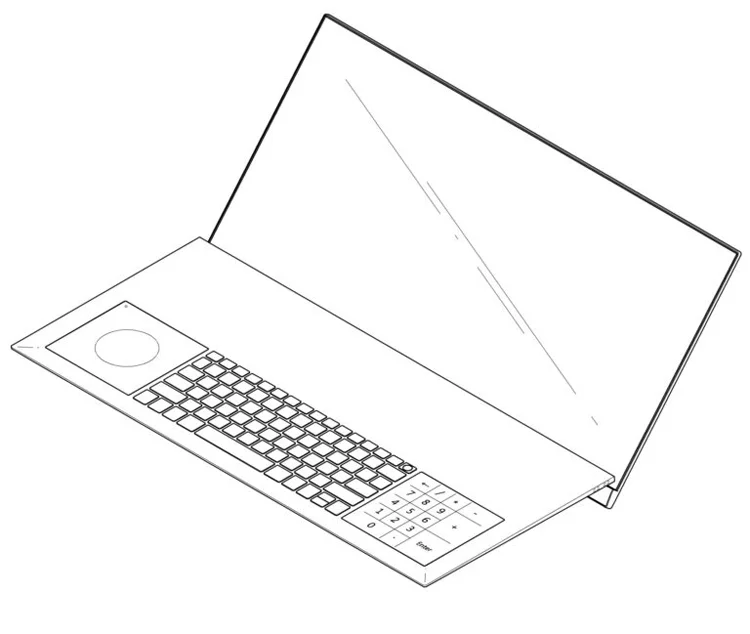 LG проектує ноутбук із трьома дисплеями