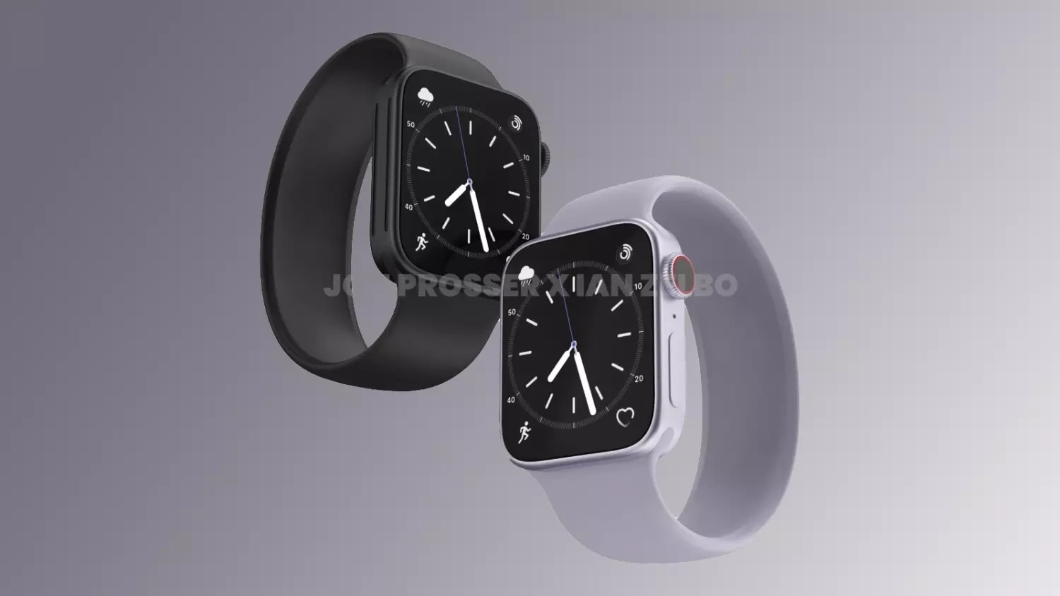 The design of the new “smart” watch Apple Watch Series 8 appeared