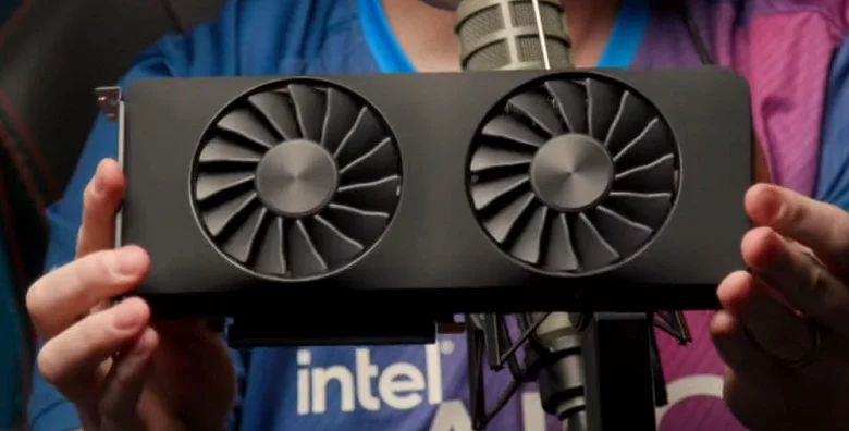 Нову відеокарту Intel A770 показали наживо