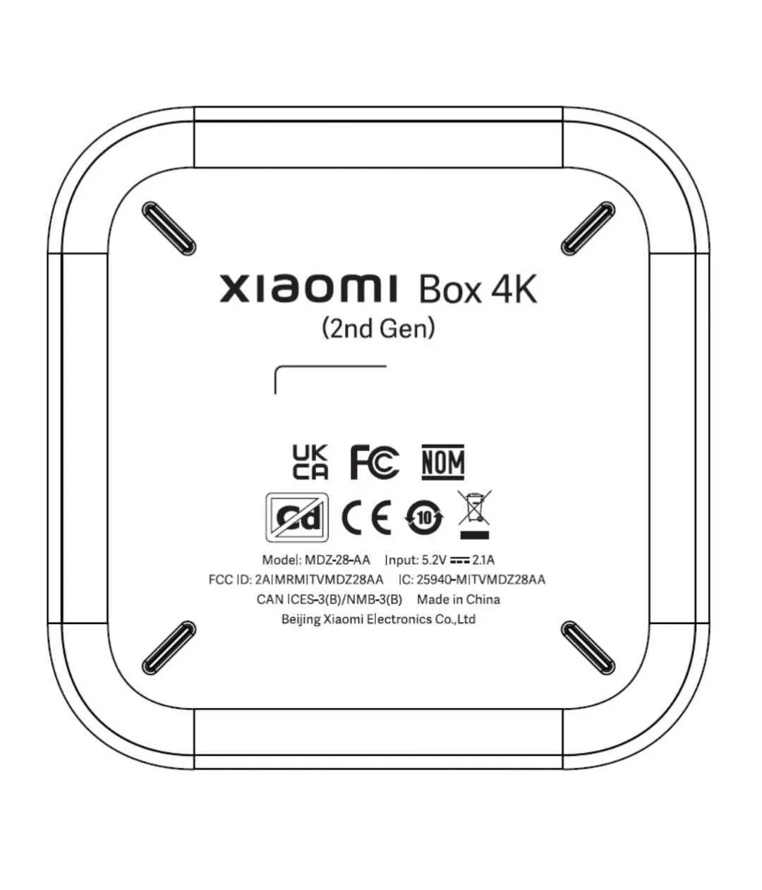 Fcc Box Xiaomi Box 4K помічений на сайті сертифікації FCC – Український ...
